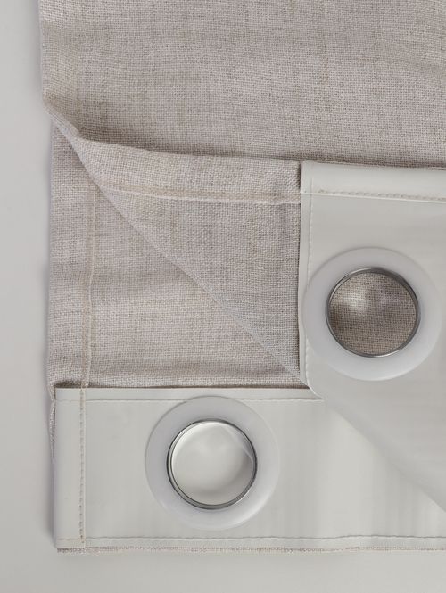 Cortina Rústica Menfis OFF WHITE