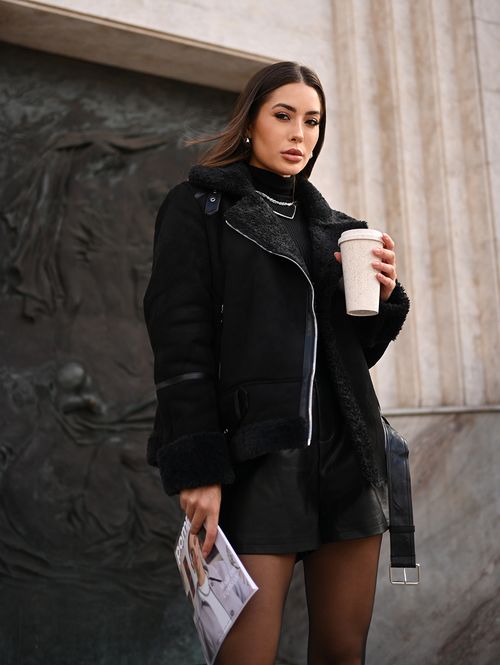 Jaqueta Autentique Feminina PRETO