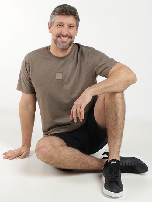 Bermuda Malha No Stress Masculina PRETO