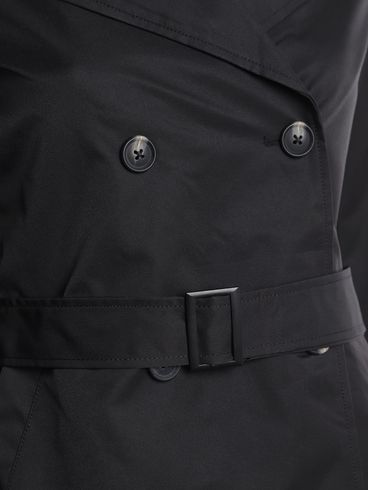 Casaco Trench Coat Feminino PRETO