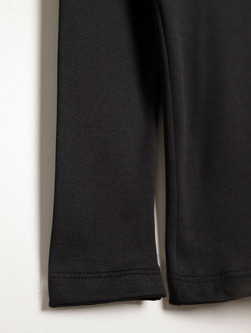 Blusa Térmica Infantil Para Menina PRETO