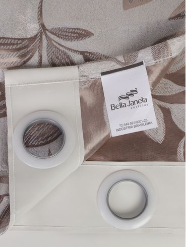 Cortina Corta Luz Jacquard ROSE