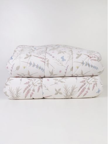 Edredom Queen Size Blend Malha Altenburg BEGE