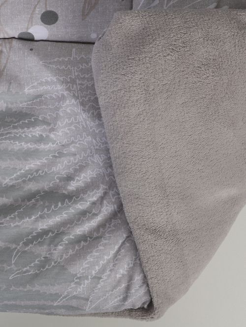 Edredom Queen Size Blend Malha Altenburg CINZA