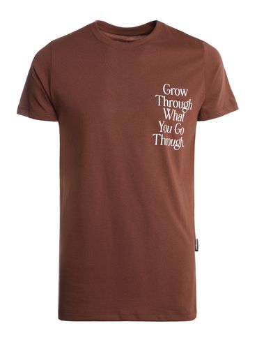 Camiseta Manga Curta Masculina MARROM