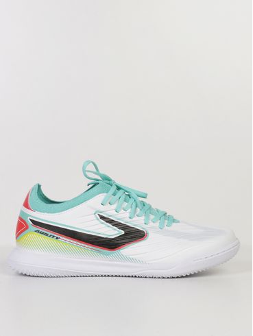 Chuteira Futsal Agility Topper Masculina BRANCO/VERDE