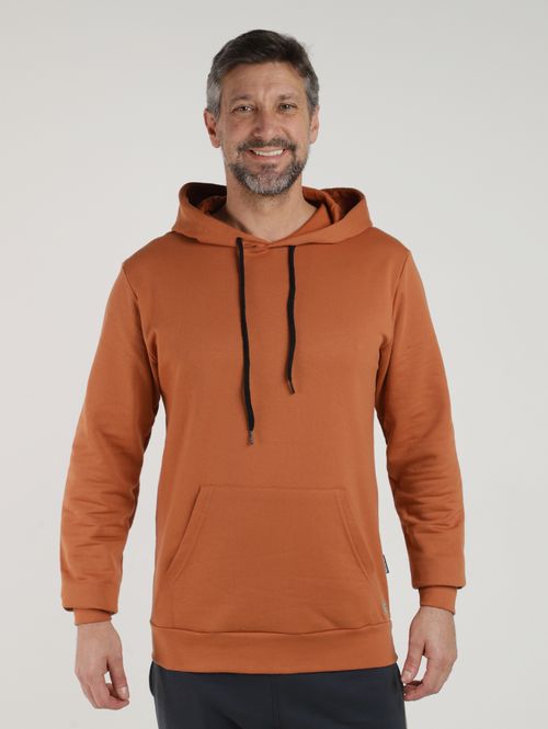 Moletom Manga Longa Masculino MARROM