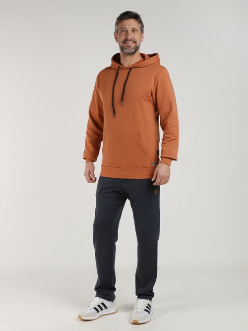 Moletom Manga Longa Masculino MARROM