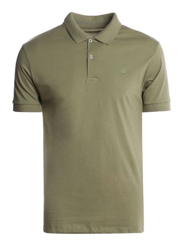 Polo Malha Manga Curta Masculina VERDE CLARO