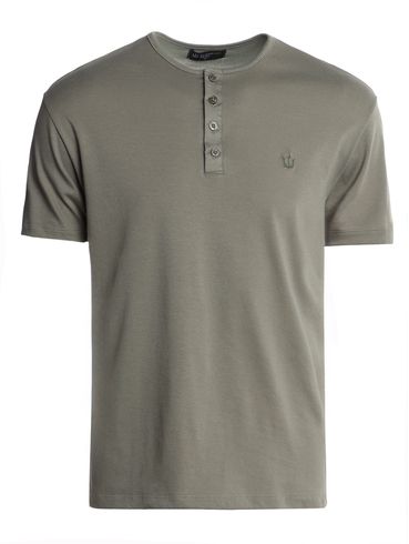 Camiseta Piquet Manga Curta Masculina VERDE