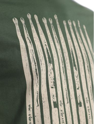 Camiseta Estampada Manga Curta Masculina VERDE