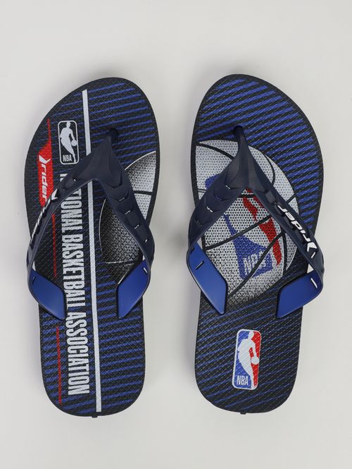Chinelo Street Duo Nba Rider Masculino AZUL/BRANCO/VERMELHO