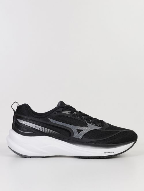 Tênis Esportivo Space 5 Mizuno Masculino PRETO/BRANCO