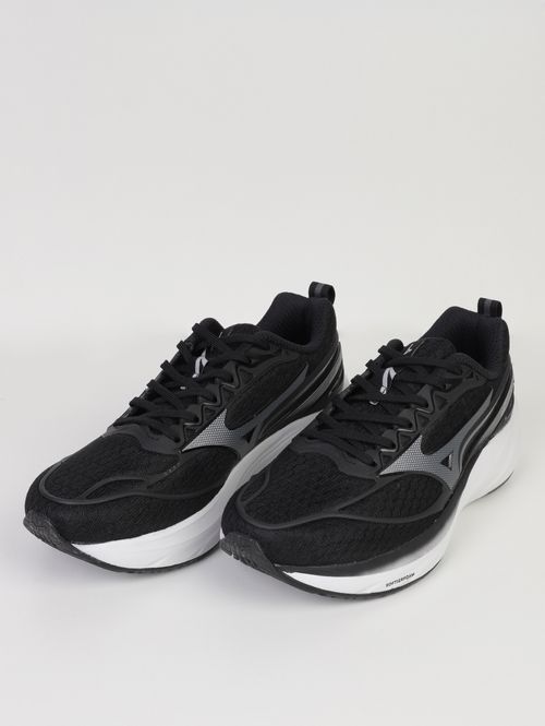 Tênis Esportivo Space 5 Mizuno Masculino PRETO/BRANCO