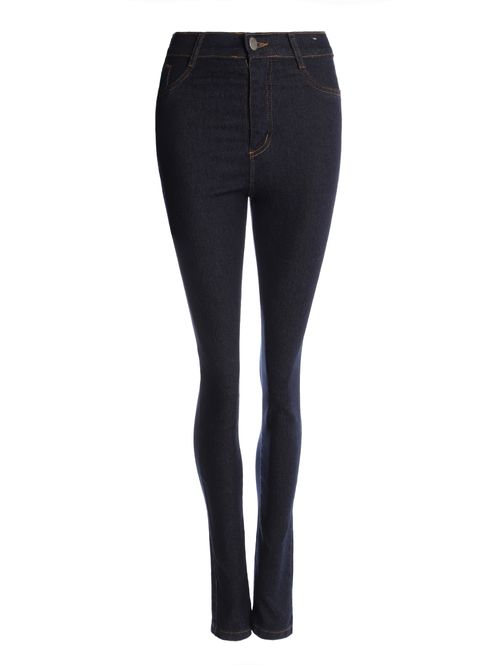 Calça Jeans Cigarrete Sawary Feminina AZUL