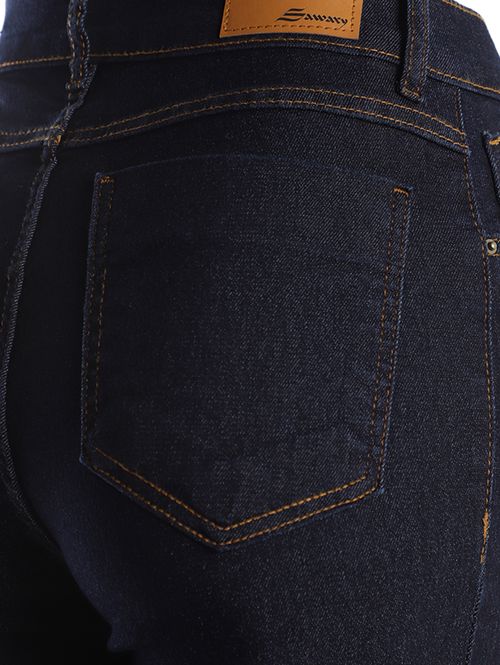 Calça Jeans Cigarrete Sawary Feminina AZUL