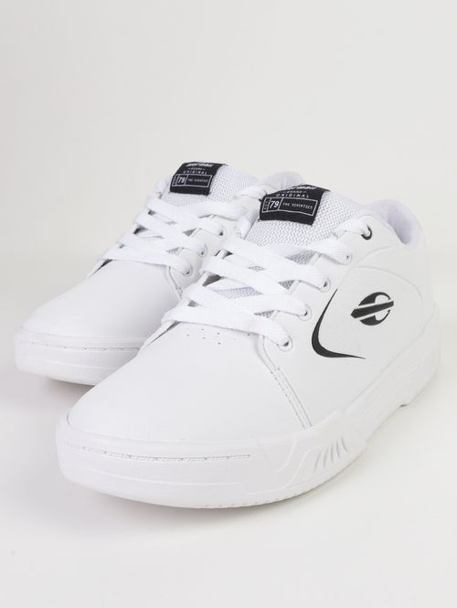 Tênis Casual Mormai Masculino BRANCO/PRETO