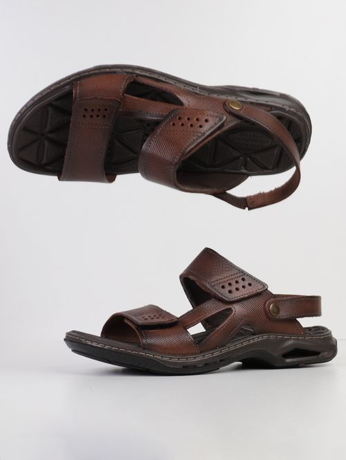 Sandália Free Pegada Masculina MARROM