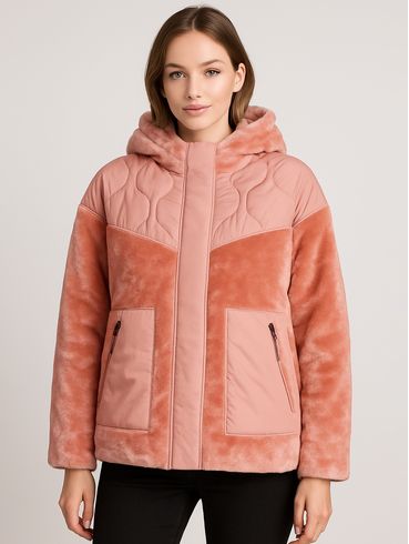 Jaqueta Feminina ROSA CLARO