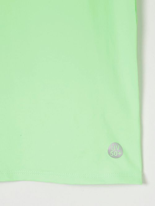 Blusa Térmica Proteção UV50+ Juvenil Feminino - Verde