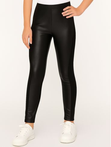 Calça Cirrê Montaria Juvenil Para Menina - PRETO