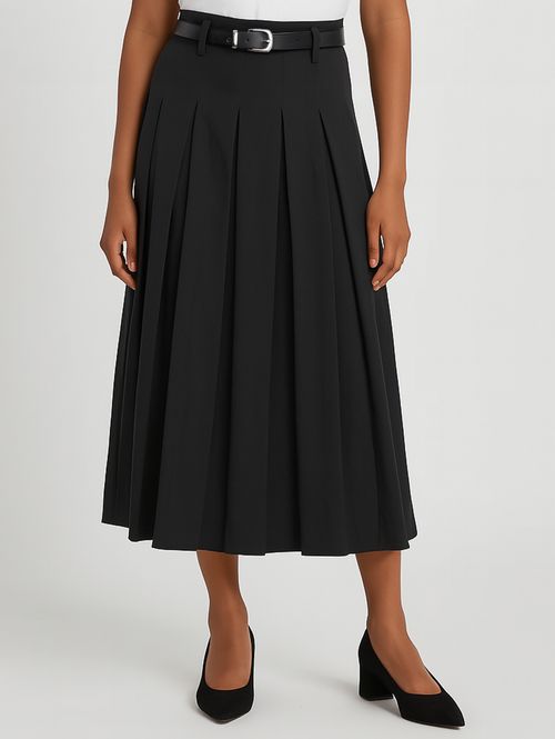 Saia Midi Eagle Rock Feminina CINZA