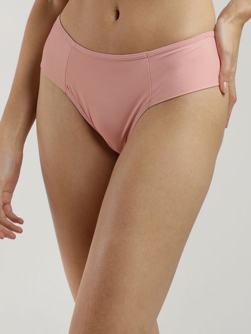 Kit com 02 Calcinhas Altas Feminino Rosa Pink/Rosa