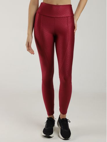 Calça Legging 3D Vels Feminina BORDO