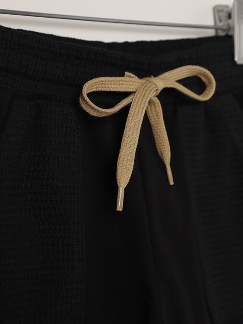 Bermuda Moletinho Infantil Para Menino - PRETO