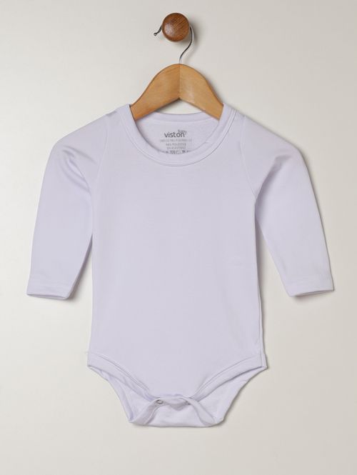 Body Térmico Infantil Para Bebê - BRANCO