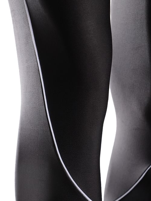 Calça Legging Cirrê Vels Feminina PRETO/PRETO/BRANCO