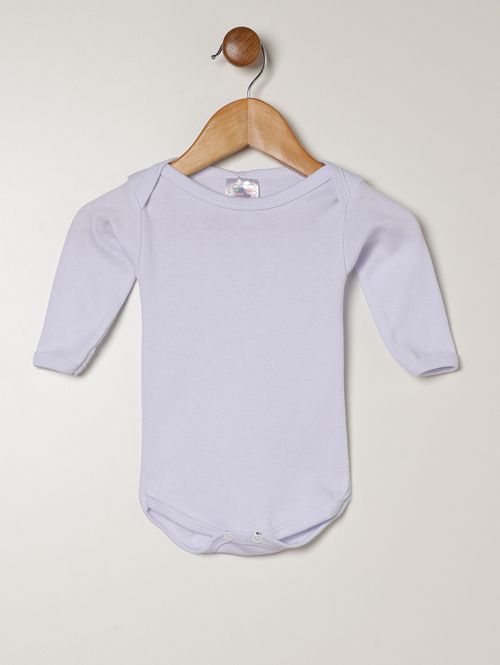Body Suedini Infantil Para Bebê - BRANCO