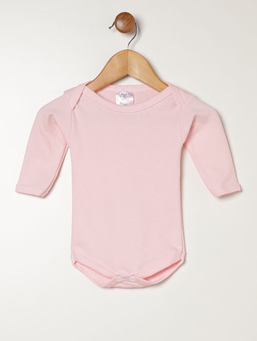 Body Suedini Infantil Para Bebê - ROSA CLARO