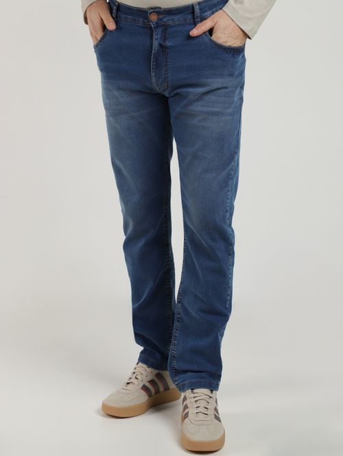 Calça Jeans Slim Eltrón Masculina AZUL