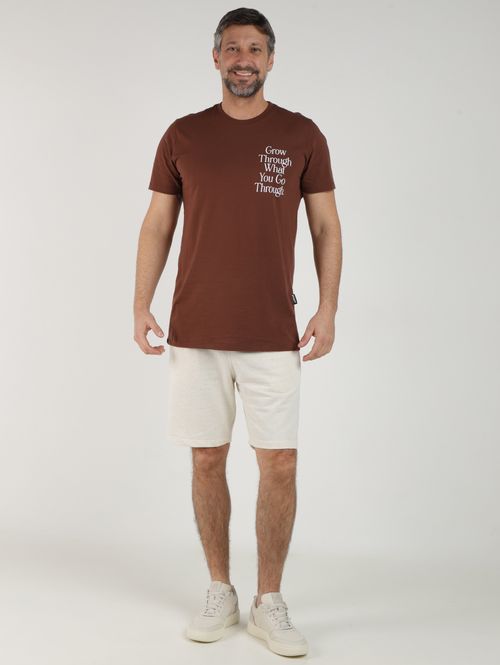 Bermuda Linho Moletinho Masculina NATURAL