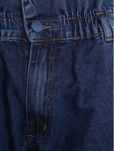 Calça Jeans Baggy Clochard Feminina AZUL