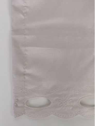 Cortina Para Cozinha Rubi Design OFF WHITE