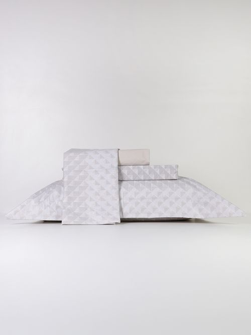 Jogo de Lençol Queen Duplo 200 Fios Altenburg OFF WHITE