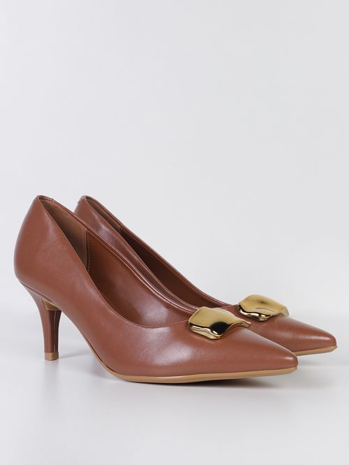 Sapato Scarpin Vizzano Feminino MARROM