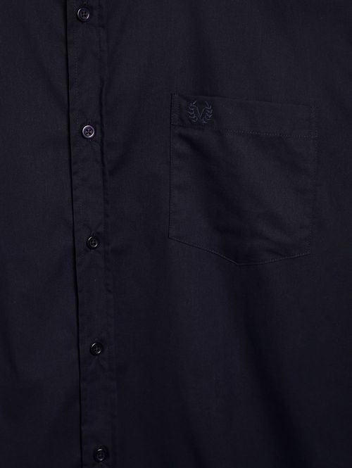 Camisa Manga Curta Vilejack Plus Size Masculina MARINHO