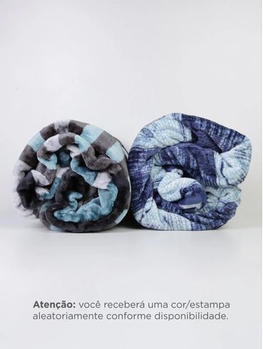 Cobertor King Size Corttex Aleatório