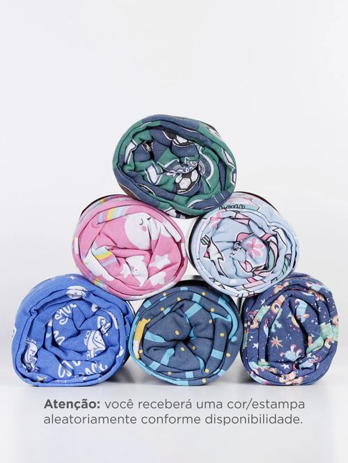 Jogo de Lençol Solteiro Simples Aleatório