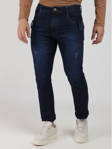 Calça Jeans Masculina AZUL