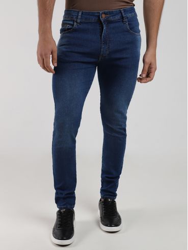 Calça Jeans Skinny Eletrón Masculina AZUL