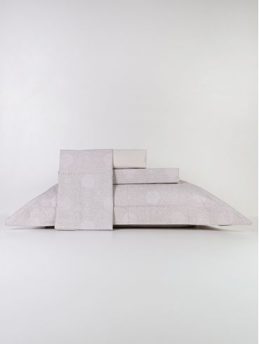 Jogo de Lençol King Duplo 200 Fios Altenburg BEGE