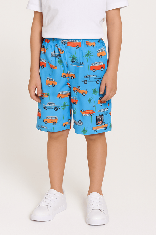 Bermuda Infantil Para Menino - AZUL