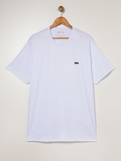 Camiseta Básica Plus Size Masculina BRANCO