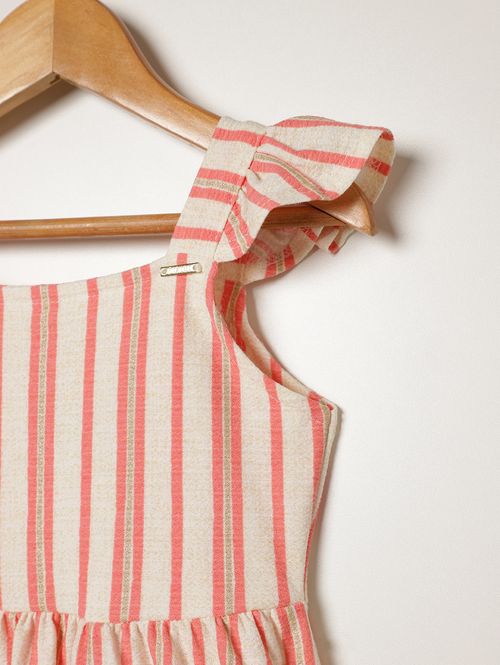 Vestido Malha Florence Infantil Para Menina - ROSA