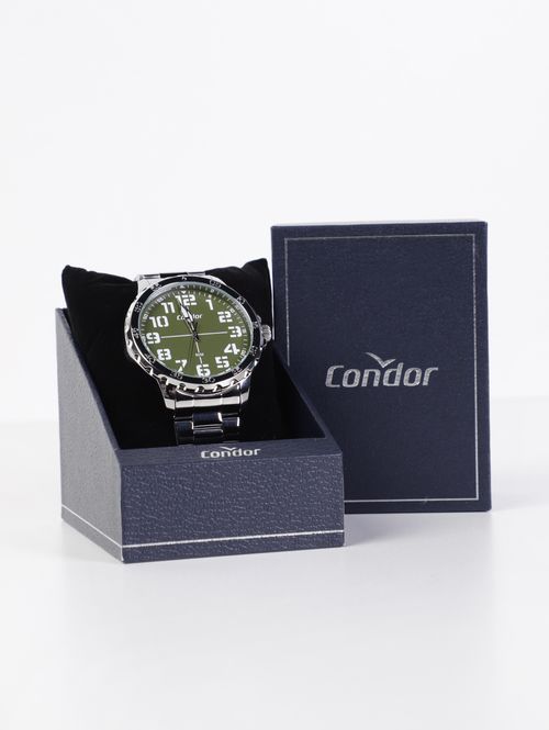 Relógio Condor Masculino PRATA