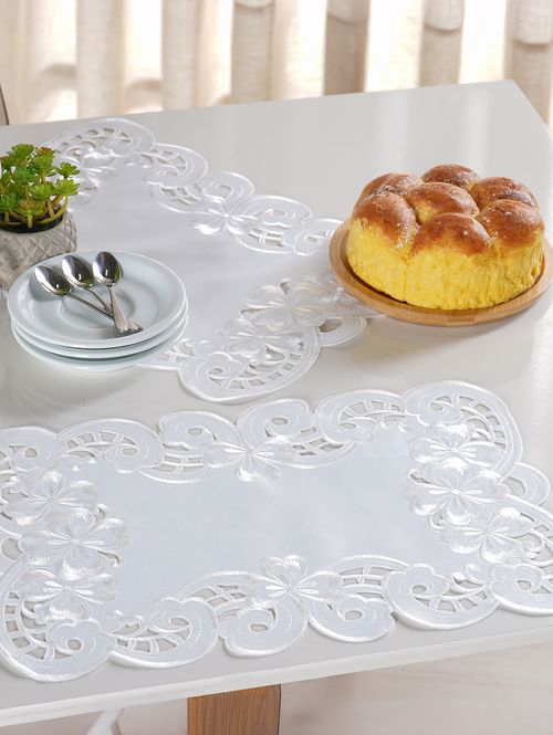 Toalha de Bandeja Lace BRANCO